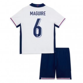 Prima Maglia Inghilterra Maguire 6 Euro 2024 Bambino